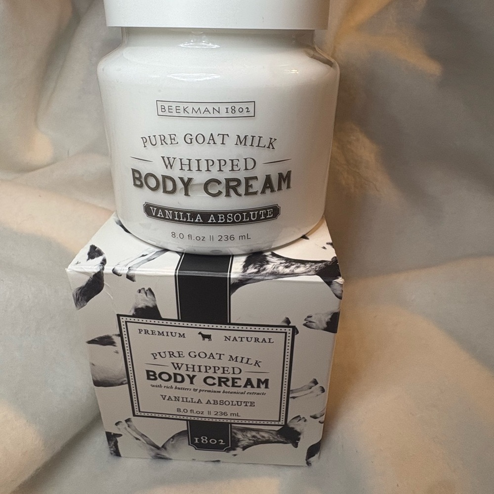Beekman 1802 Vanilla Absolute Whipped Body Cream Brand New and Sealed - Picture 1 of 2